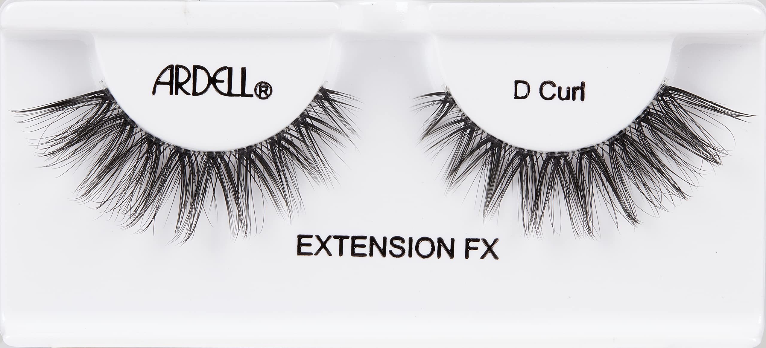 Ardell False Eyelashes Extension FX D Curl Black Long Flared To Widen Eyes Almond Deep-Set Eyes Silky-Soft Knot-Free Invisiband Comfortable Wear Vegan-Friendly Eyelashes - Image 3