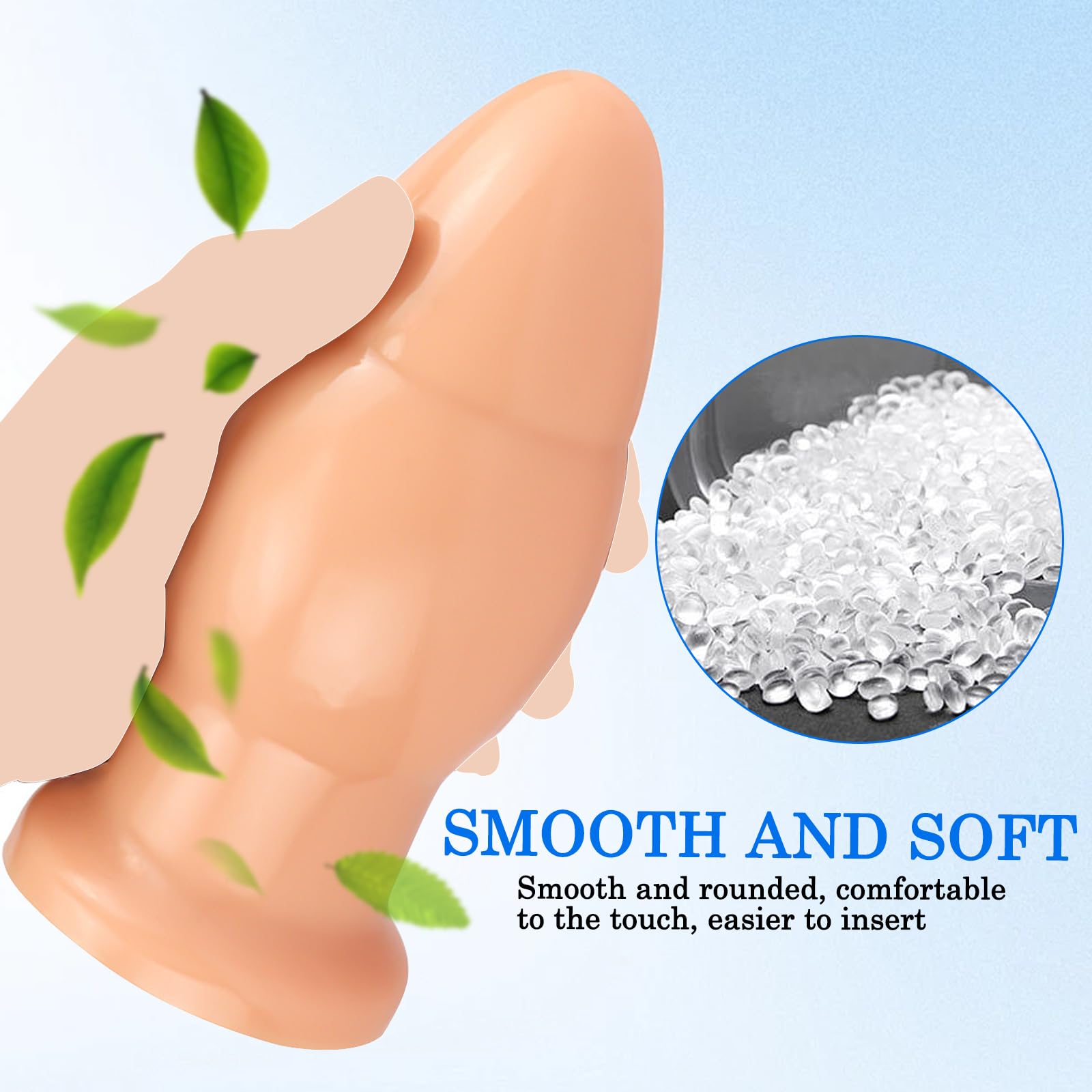 BDSMYOU Plug Anale Extra Large Sex Toys,Dildo Anale con Ventosa,Dildo Gigante XXL Anal Plug Analesex Toy,Dilatatore Ano per Donna Uomo,Toys Sessuali per Coppie