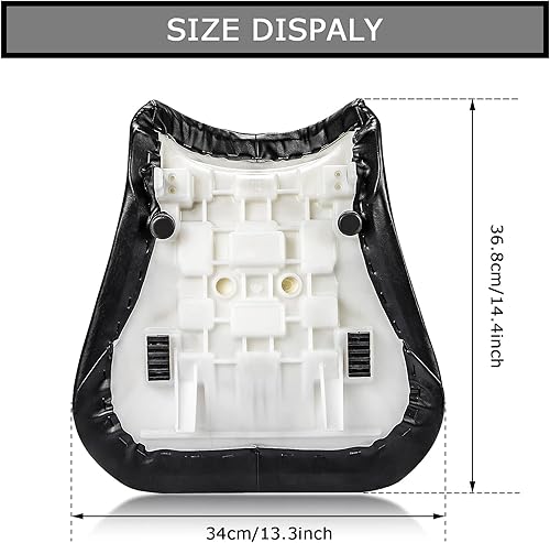Miniatura 4 de PSLER Cojín para asiento de conductor delantero para Suzuki GSXR600 y GSXR750 2004 2005