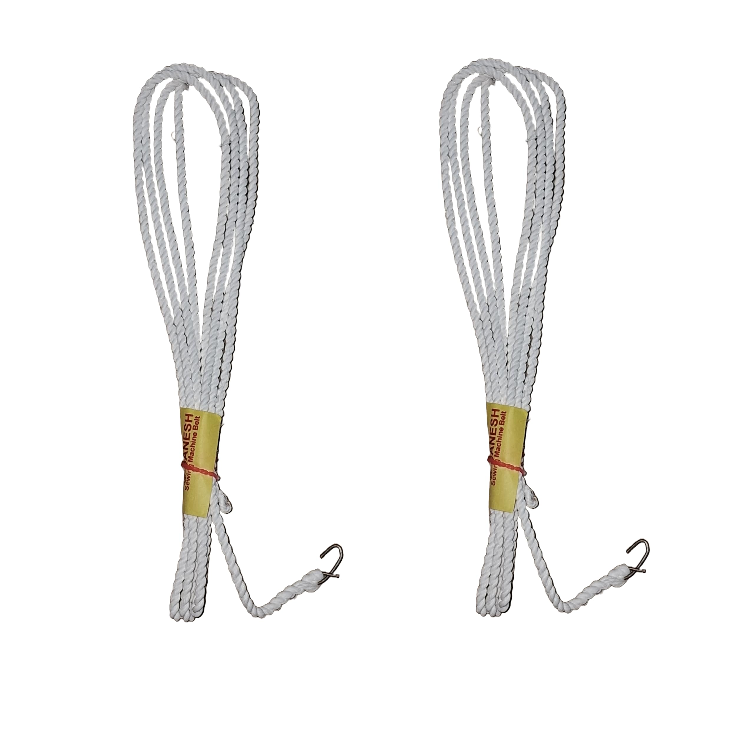 SOOTRA_Nylon Sewing Machine Belt for Treditional Manual Sewing Machin, White, Standard Size, Pack of - (2)-image-29