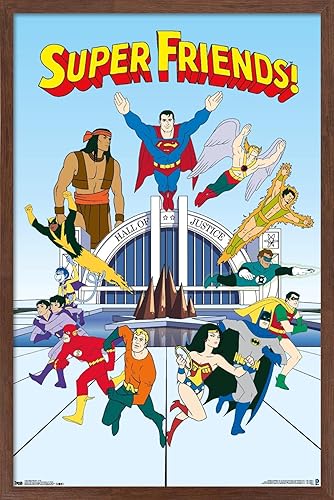 Miniatura 7 de Trends International Póster de pared Super Friends Team, 22.375 x 34