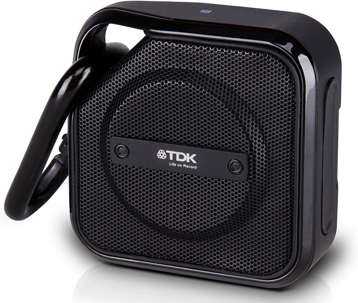 TDK Life On Record A12-2PK Trek Bluetooth Wireless Speaker, 2 Pack (Black)