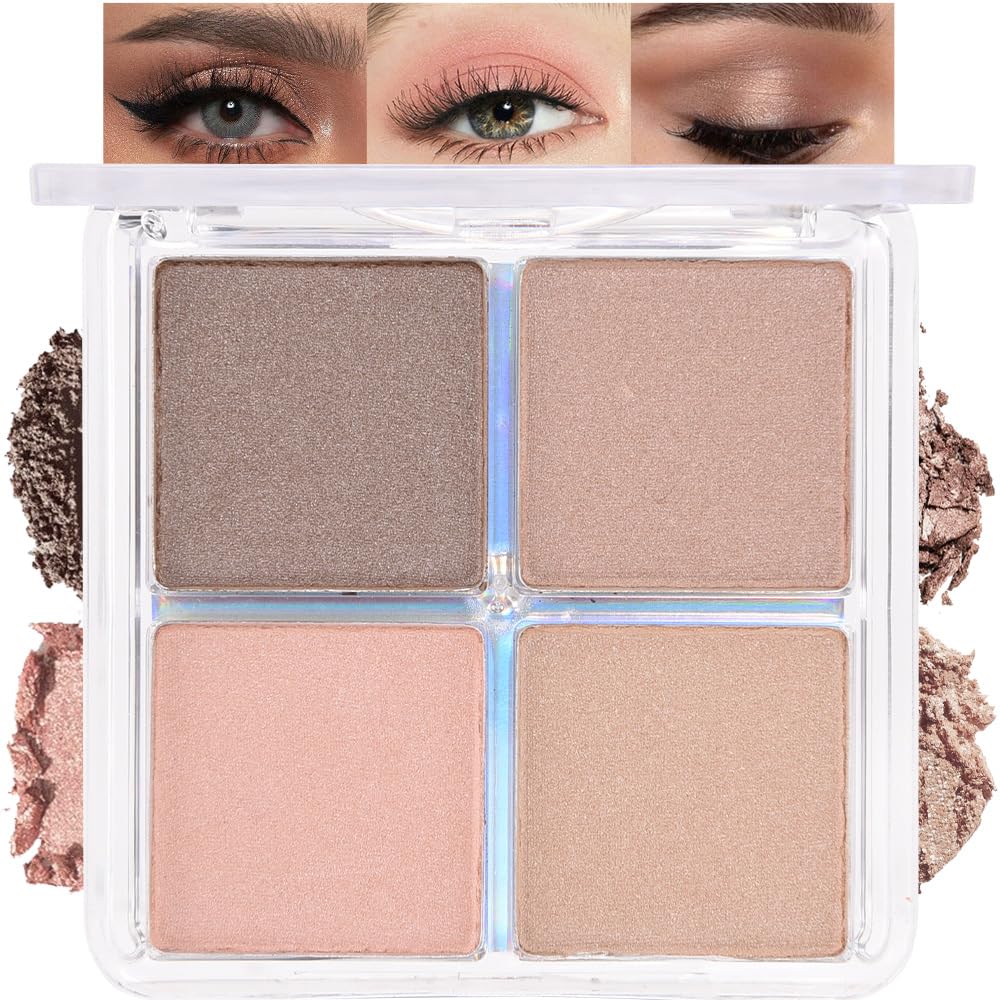 Vanilla Nude Eyeshadow Palette - 4 Shades -21 Vanilla Nude Eyeshadow Palette - 4 Shades -21
