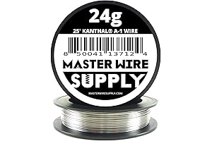 24 Gauge Kanthal A1 Resistance Heating Wire