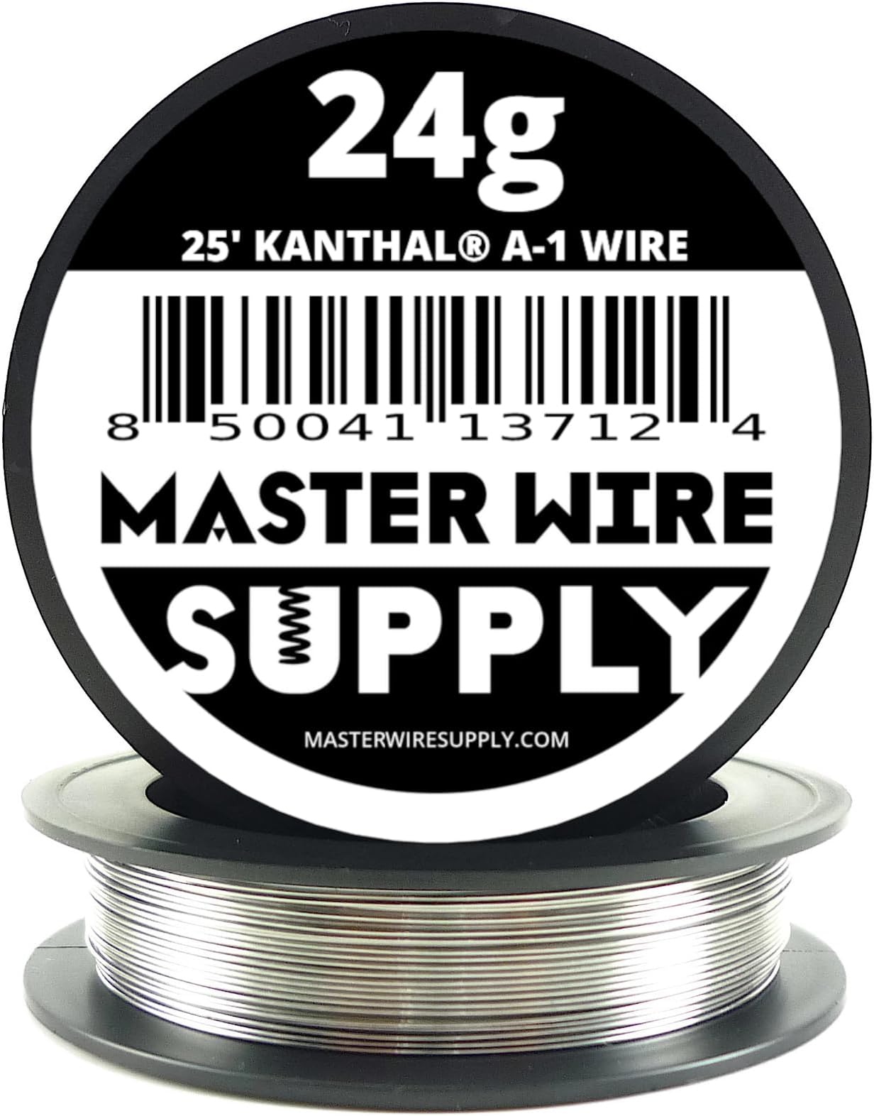 Kanthal A1-25' - 24 Gauge Wire - 25ft - 0.51mm - 0.020in - Master Wire Supply