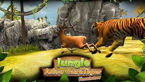 Jungle Adventure Wild Tiger Simulator 3D Game: Hero Hunter hard