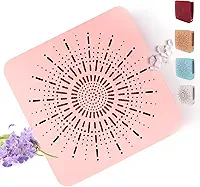 Mini purificador de ar portátil fofo com HEPA, aroma e ionizador – ventilador USB para quarto, mesa, animal de estimação, bebê, viagens – ótimo presente para meninas e adolescentes (rosa blush)