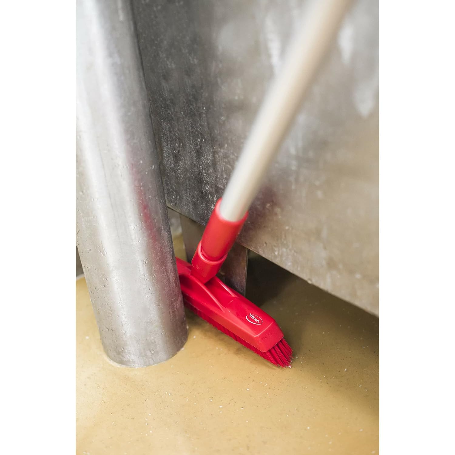 Vikan 29374 Handle,59",AL,Red
