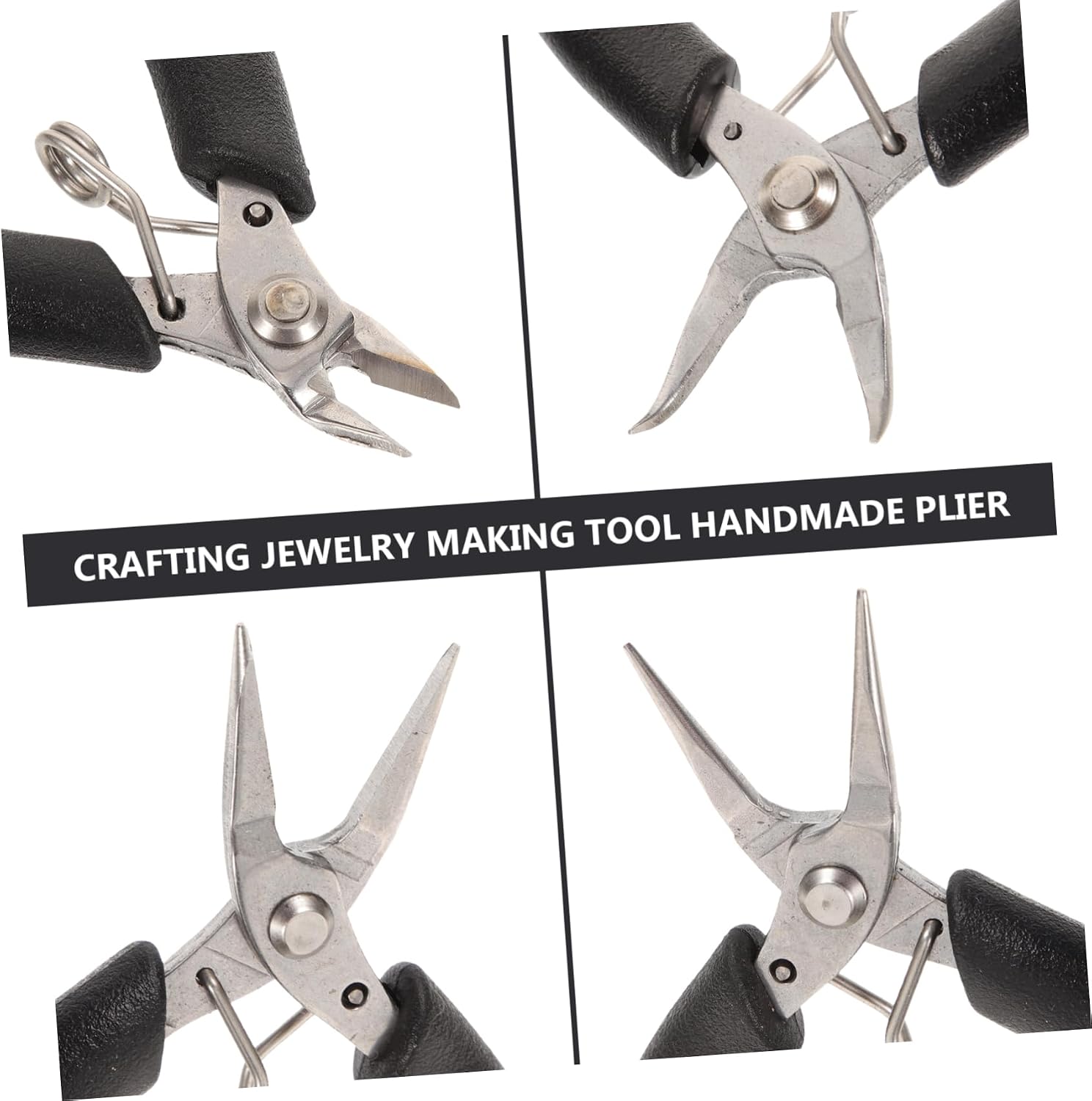 4 Pcs Alloy Jewelry Making Pliers for DIY Craft Loop Forming