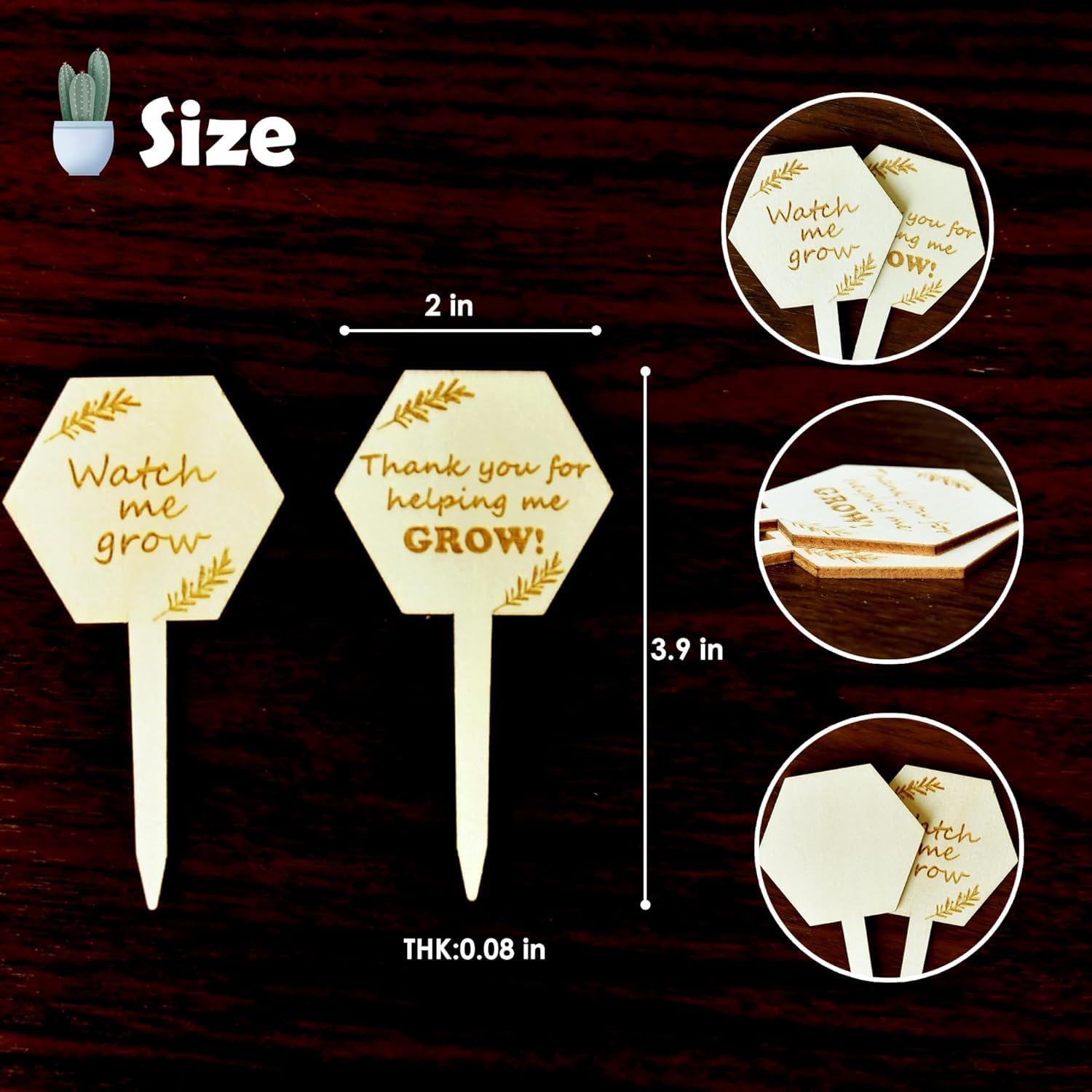 20 Pcs Plant Label Plant Tag - Image 2