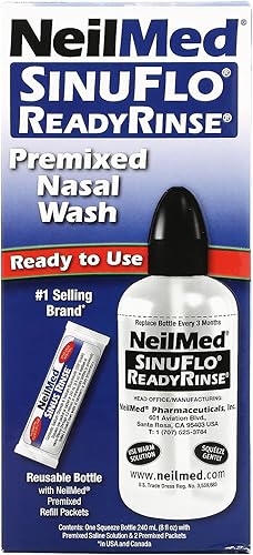 Miniatura 7 de Neil Med SinuFlo Ready Enjuage, 8 onzas líquidas