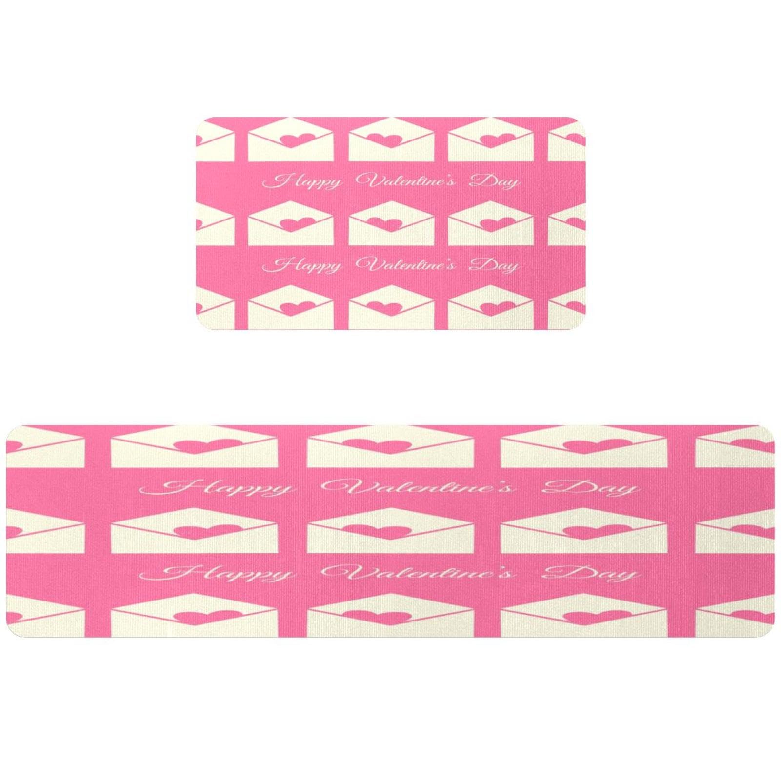 Tapis de cuisine absorbant et lavable Lover Enveloppe lot antidérapant