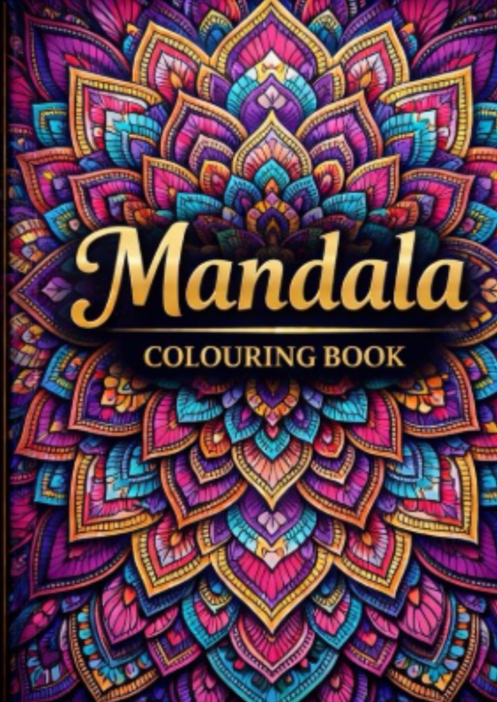 Adult Mandala Colouring Book