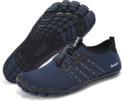 Racqua - Zapatos de agua, secado rápido descalcez playa deportes acuáticos natación surf piscina senderismo buceo unisex