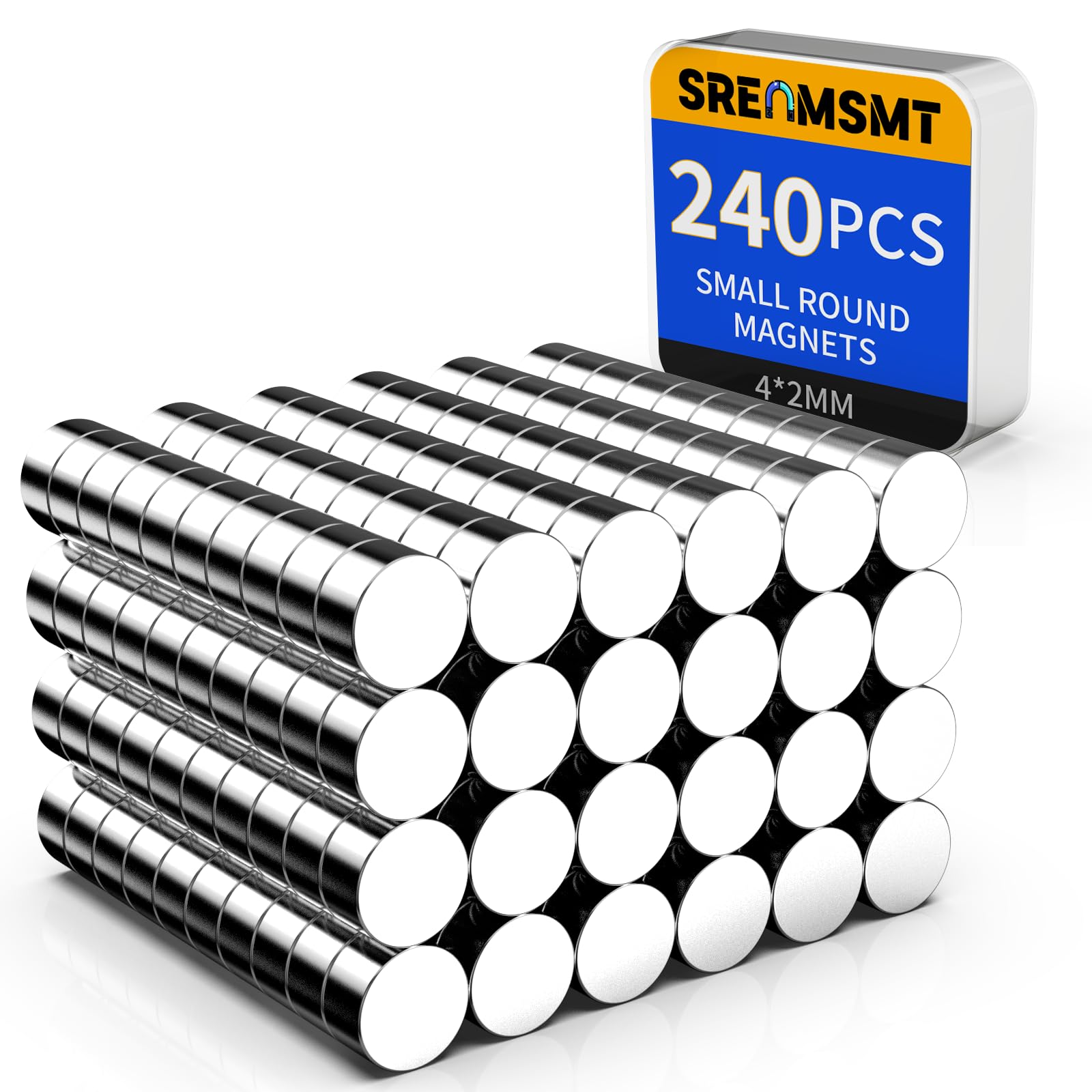 Small Magnets, 7 Sizes Neodymium Magnets for Crafts, 290 Pack — Amazon image 22
