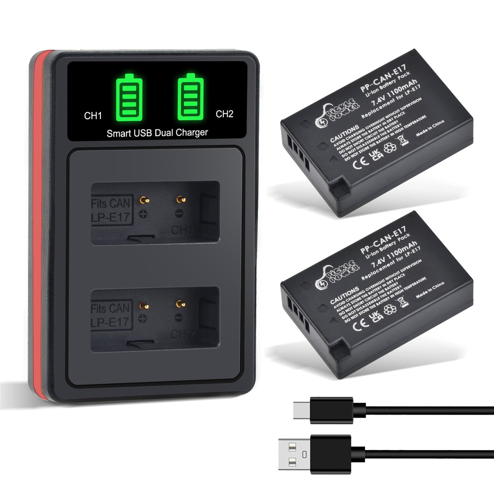 AccuCell snellader geschikt voor Canon NB-8L batterij A3000 IS | APLNB4L_1