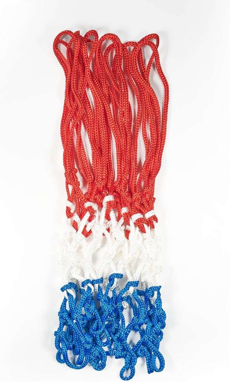 Dawson Sports Championship Basketball Net - Nylon Tricolour