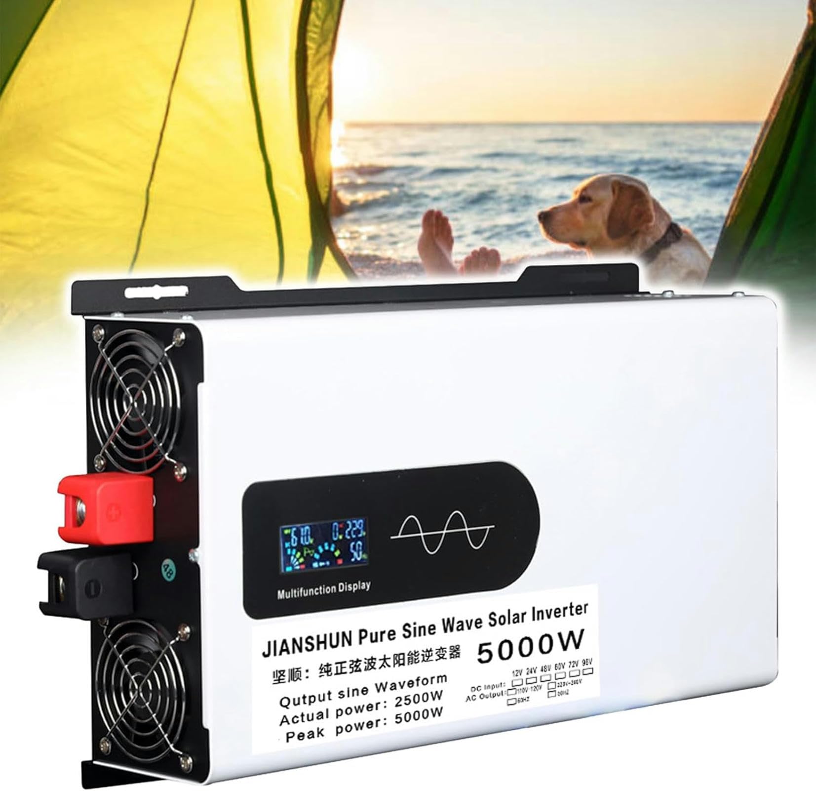 Onduleur de puissance 5000W pour protéger vos appareils sensibles contre les pannes de courant