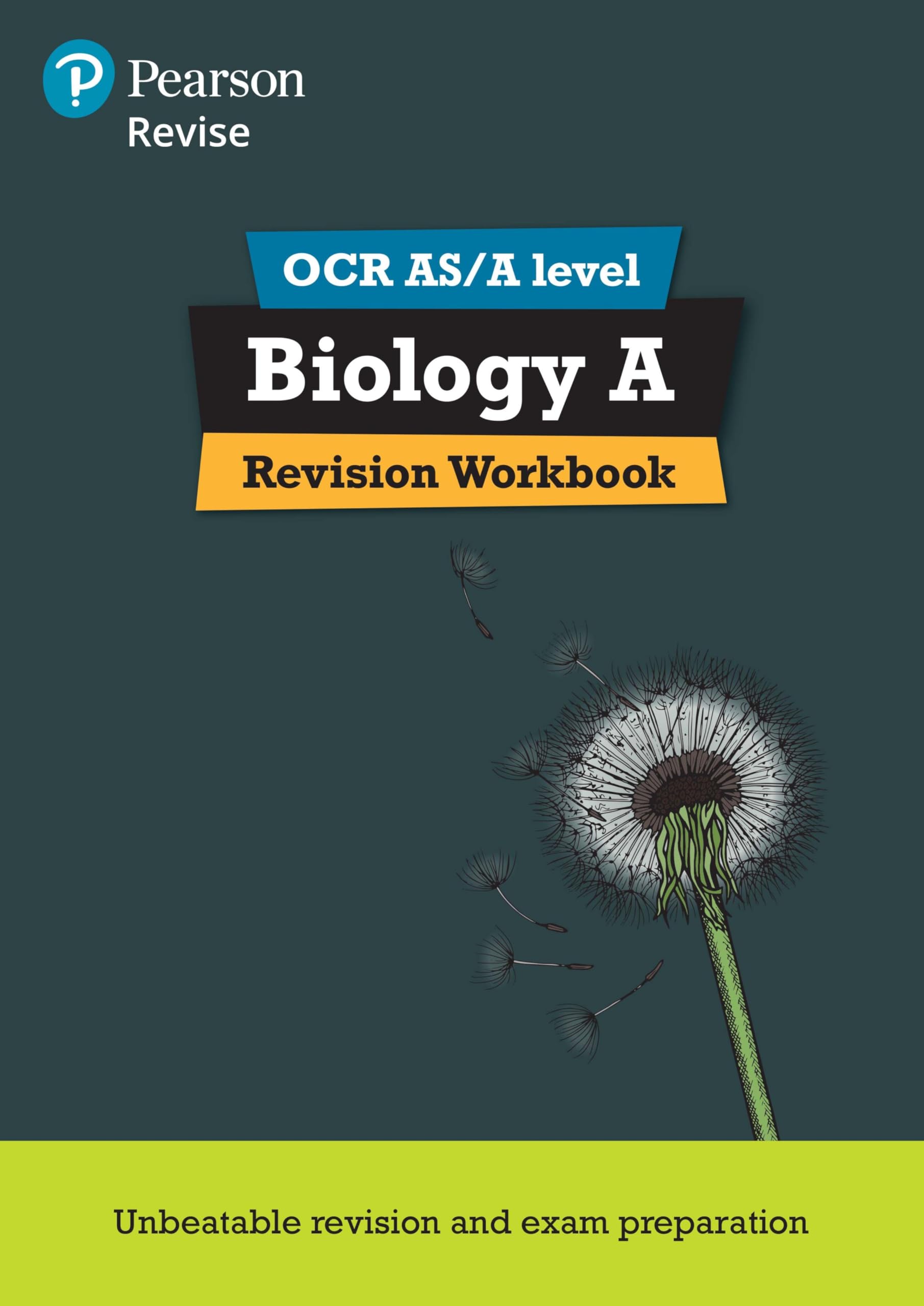 Pearson REVISE OCR AS/A Level Biology Revision Workbook - for 2025, 2026 exams: Revision Workbook