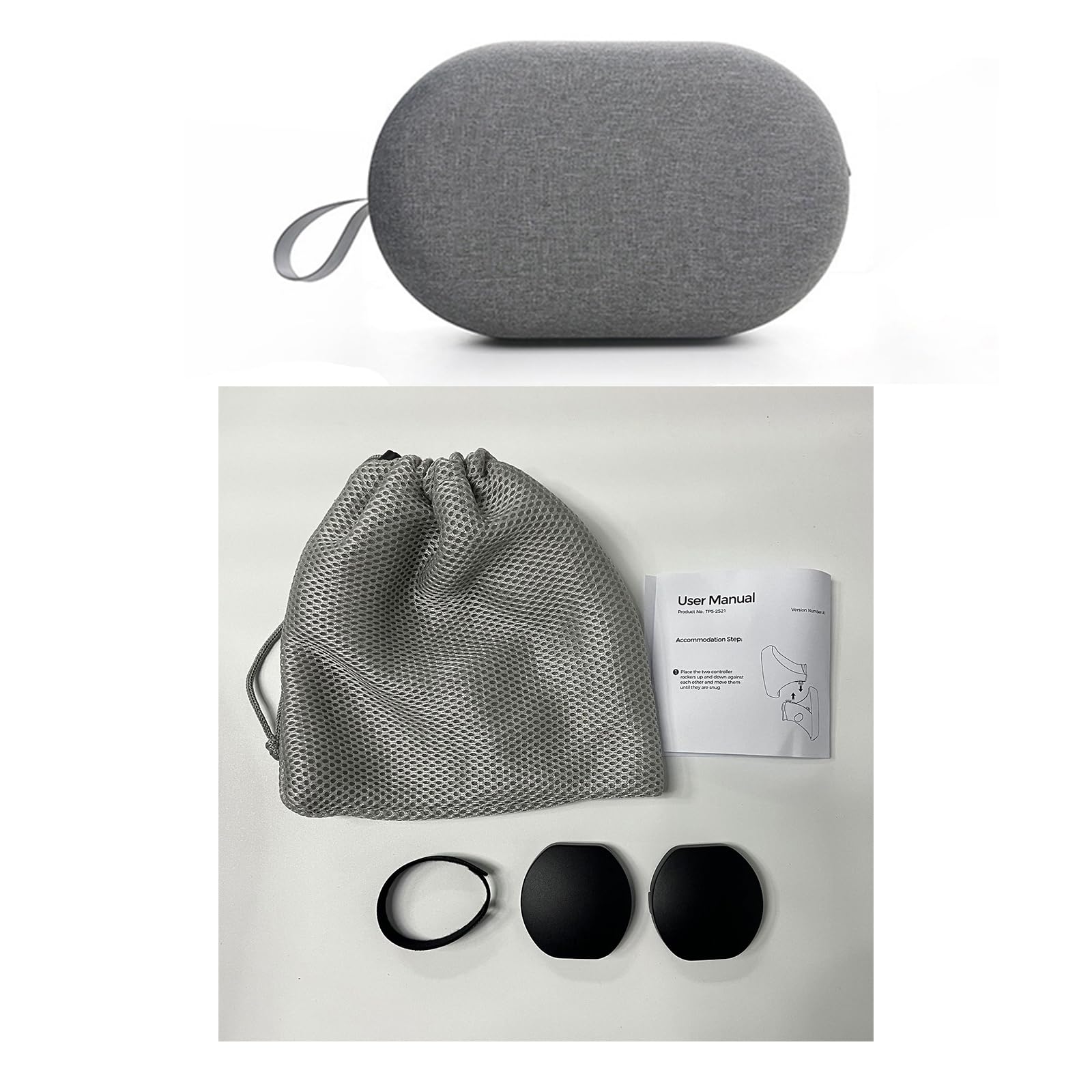 HUAYUWA Étui de Transport Rigide VR pour PlayStation VR2, Sac de Rangement Compatible avec Casque PS VR2 et manettes tactiles, Accessoires pour la Maison et Les Voyages