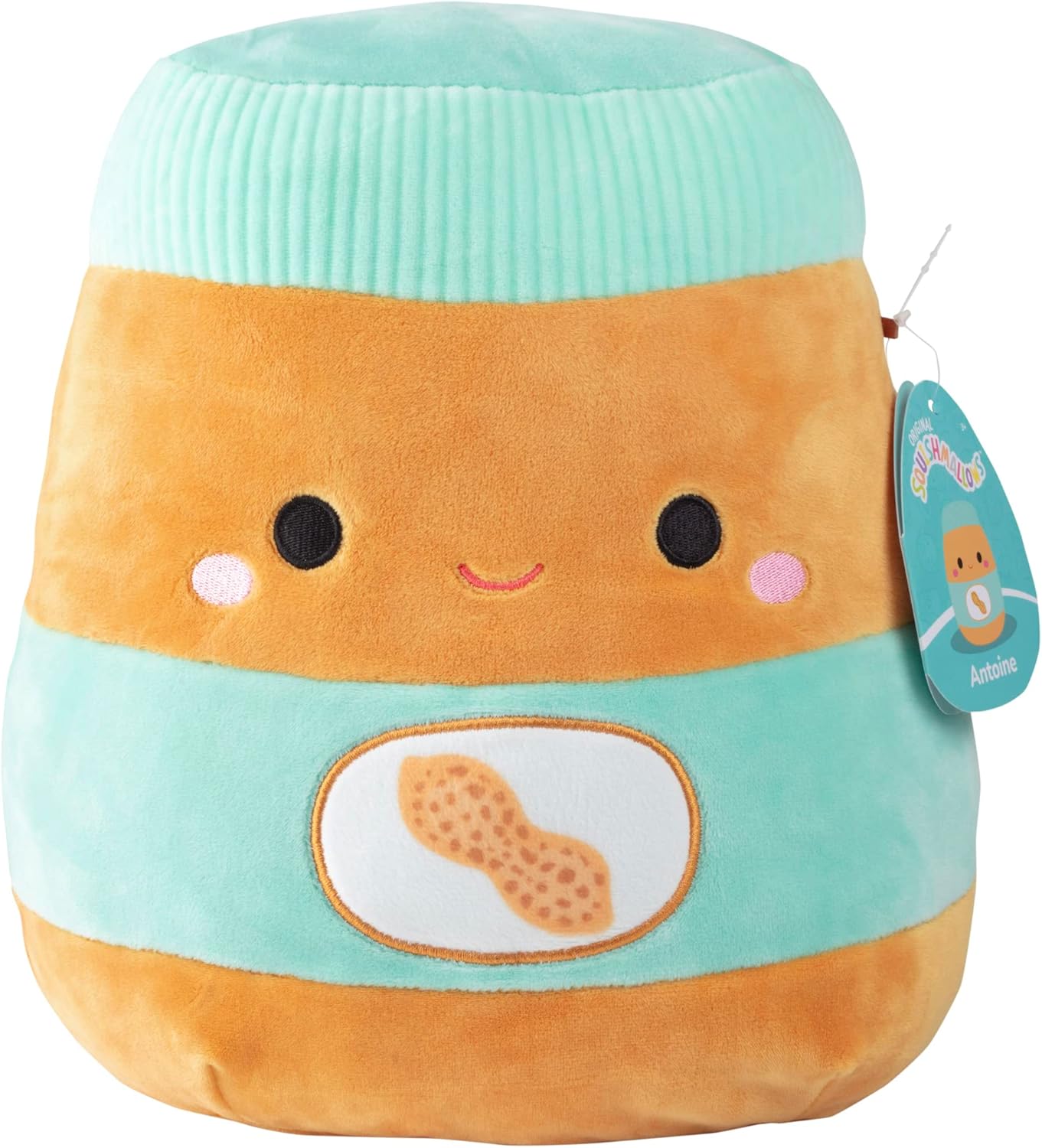 Squishmallows 10" Antoine The Peanut Butter Official Kellytoy Food