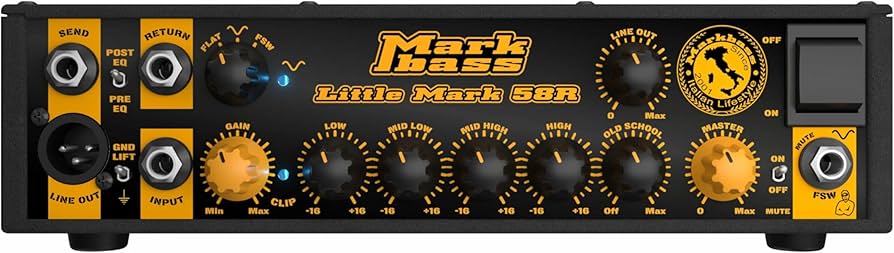 Amazon | Markbass マークベース Little Mark 58R Amp Head アンプ