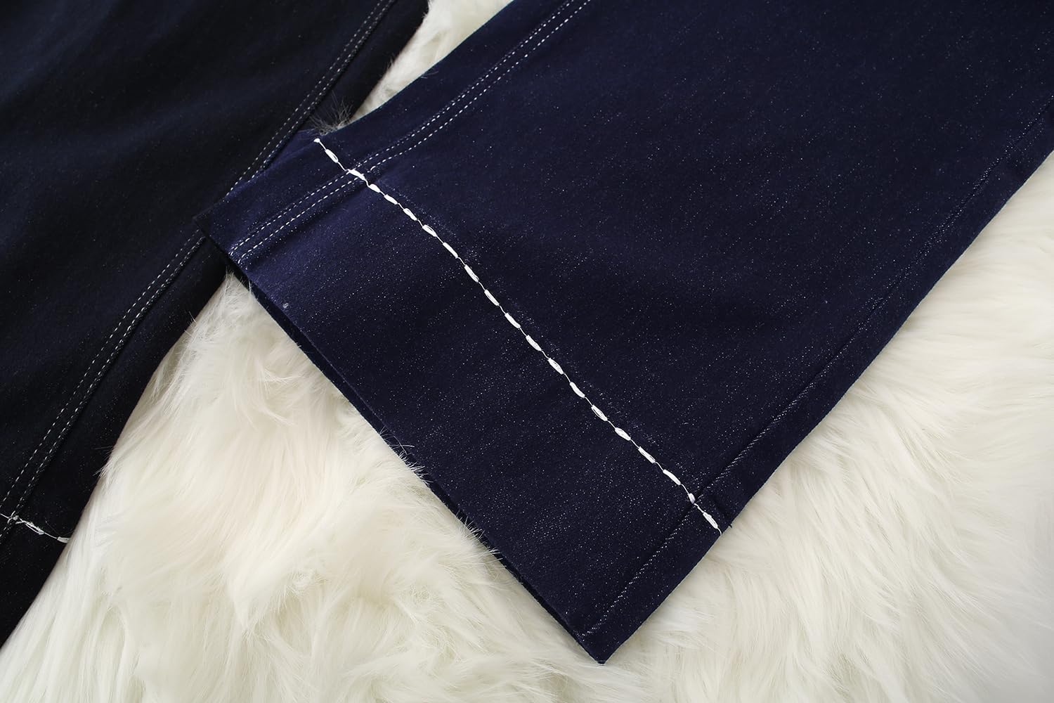 Women's High Waisted Wide Leg Jeans - Stretchy Straight Leg Denim Pants, 2025 Trend... - Image 7