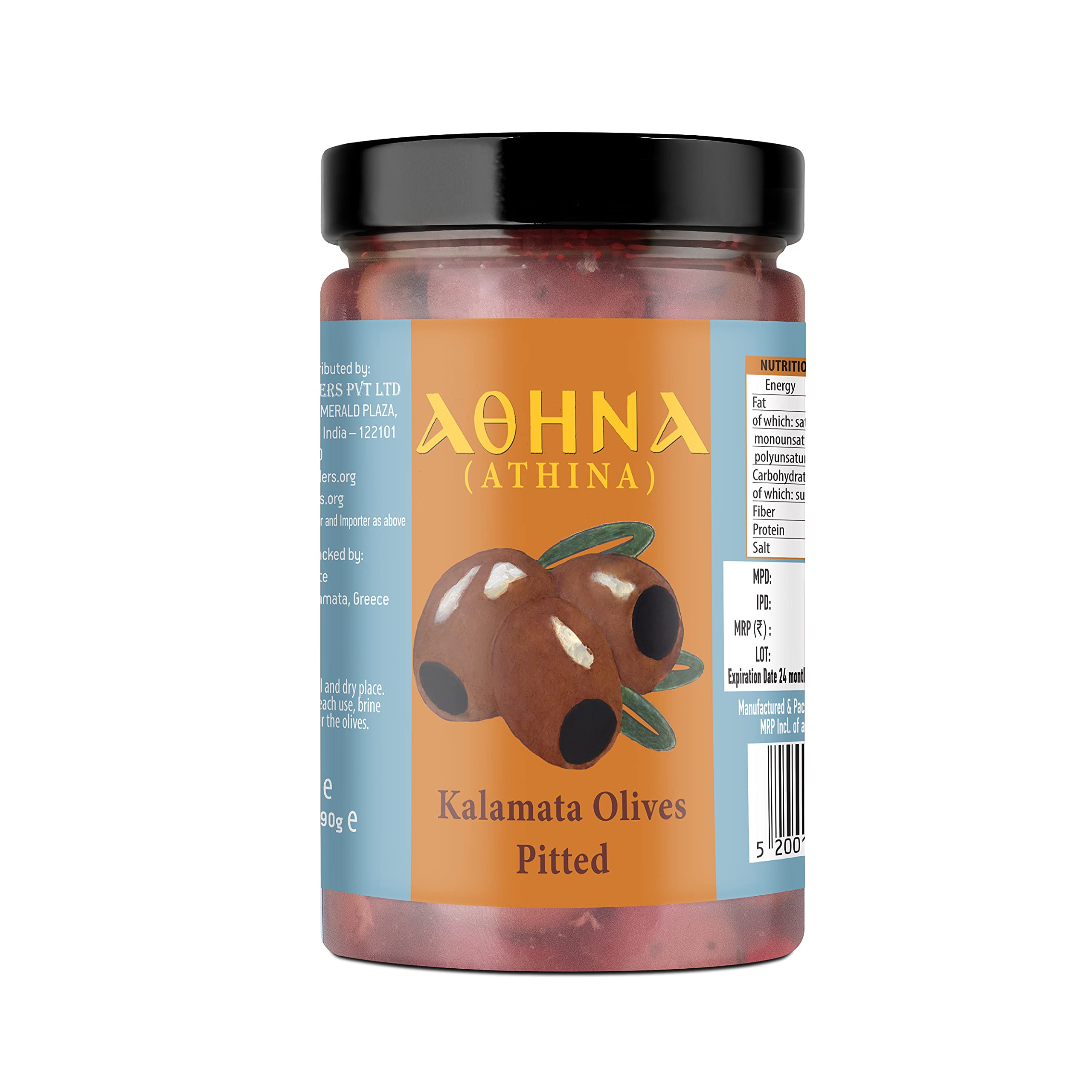 Athina Kalamata Pitted Olives, 370 Grams (B09498CJLL) Amazon Price History, Amazon Price Tracker