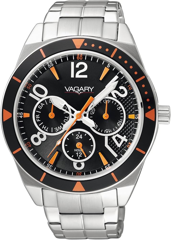Calibre Products 511 - 55 - Watch Male Citizen Aqua39 by VH0 Black/Multicolored