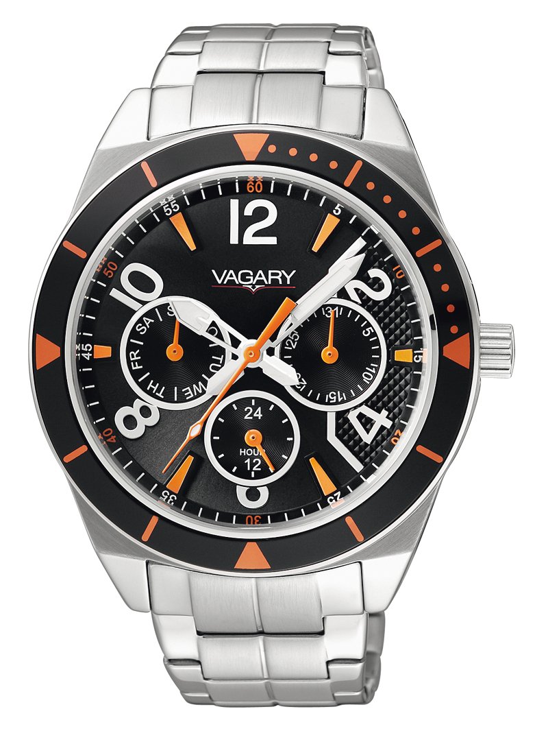 Montre Citizen Vagary Aqua39 - Homme - Boîtier Acier 42 Mm - Étanche 10 Bars - Quartz Multifonction