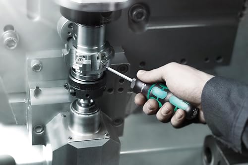 Miniatura 6 de Wera 05027910001 Kraftform 300 - Destornillador hexagonal con indicador de par hexagonal, cabeza de 0.079 in, longitud de hoja de 2.559 in