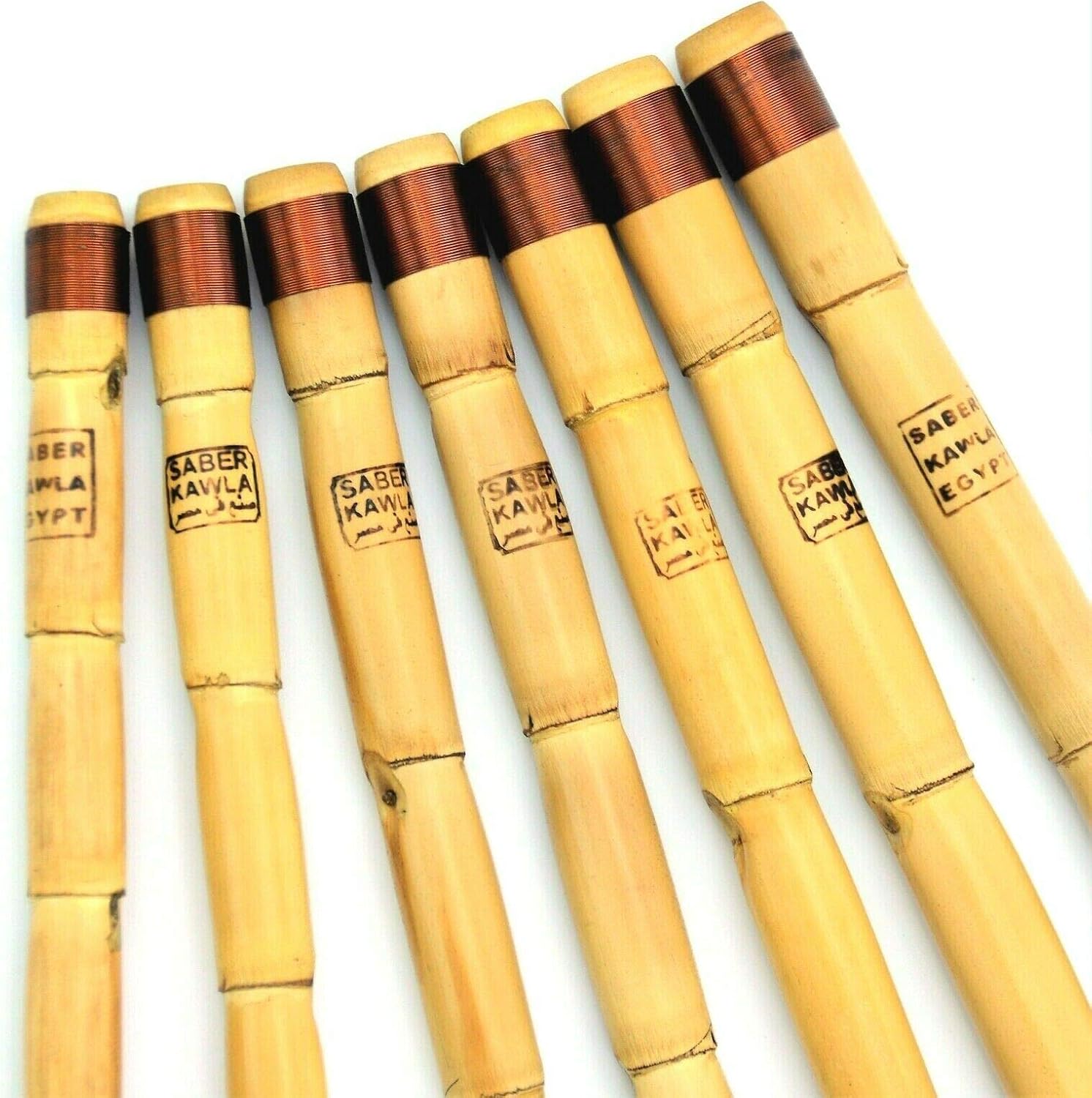 Egyptian Kawala Qawwāl Ney Nay Flute Woodwind FULL Set 12 pcs ALSAID BAYOMY (Kawala flute 12 pcs)