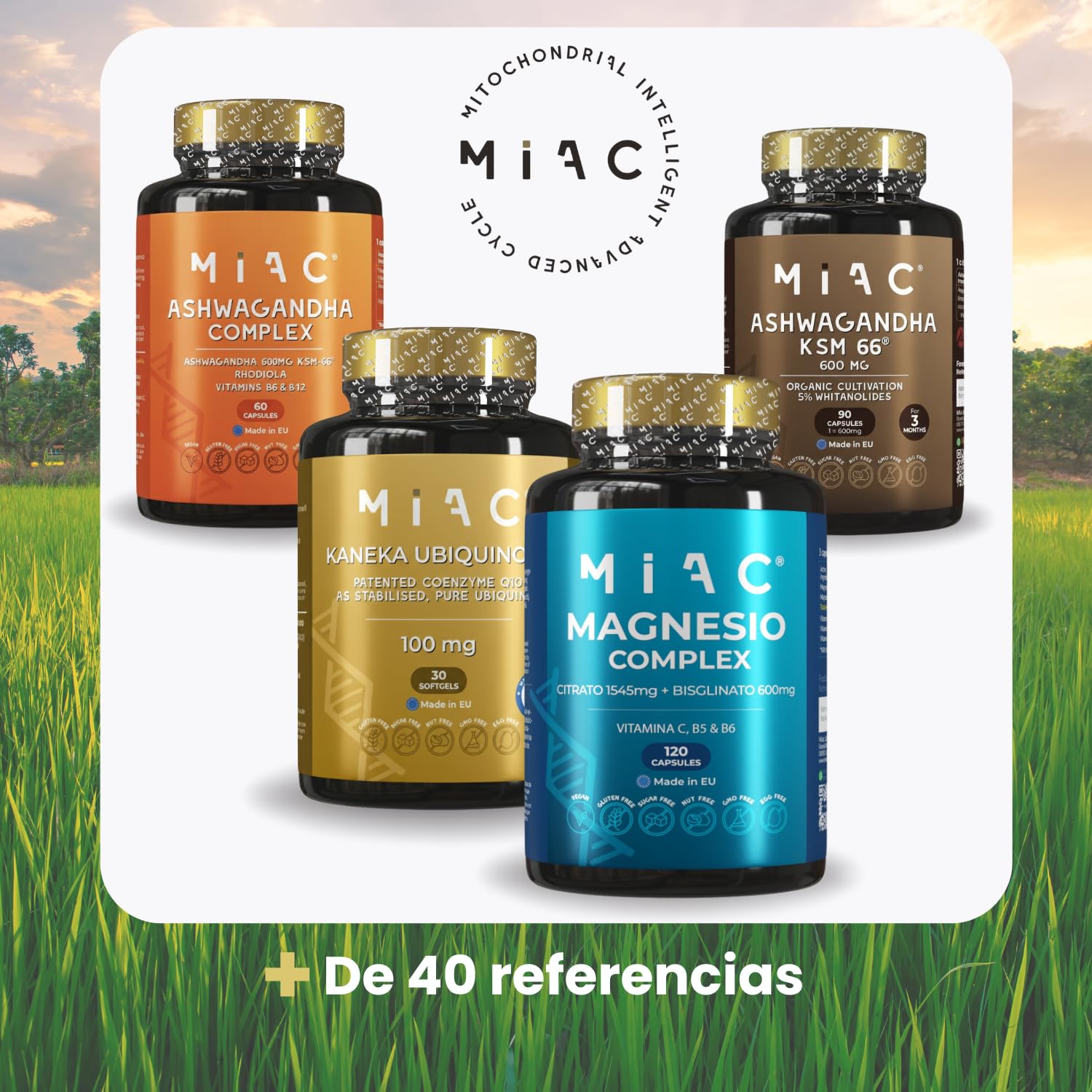 Ubiquinol Kaneka 100 mg | Coenzima Q10 con Ubiquinol Kaneka | Potente fórmula con CoQ10 para energía celular, salud cardiovascular y función cognitiva | Vegano/Sin Gluten