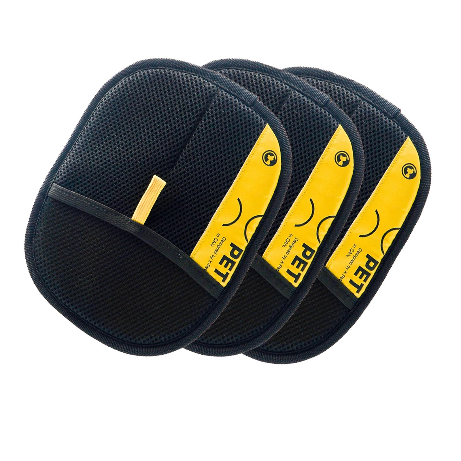 Guantes for Quitar el Pelo de Mascotas, Guantes for el Pelo de Gatos, Guantes for el Pelo de Perros, Guantes Reutilizables for el Cuidado del Cabello for alfombras, sofás, Ropa(3pcs)