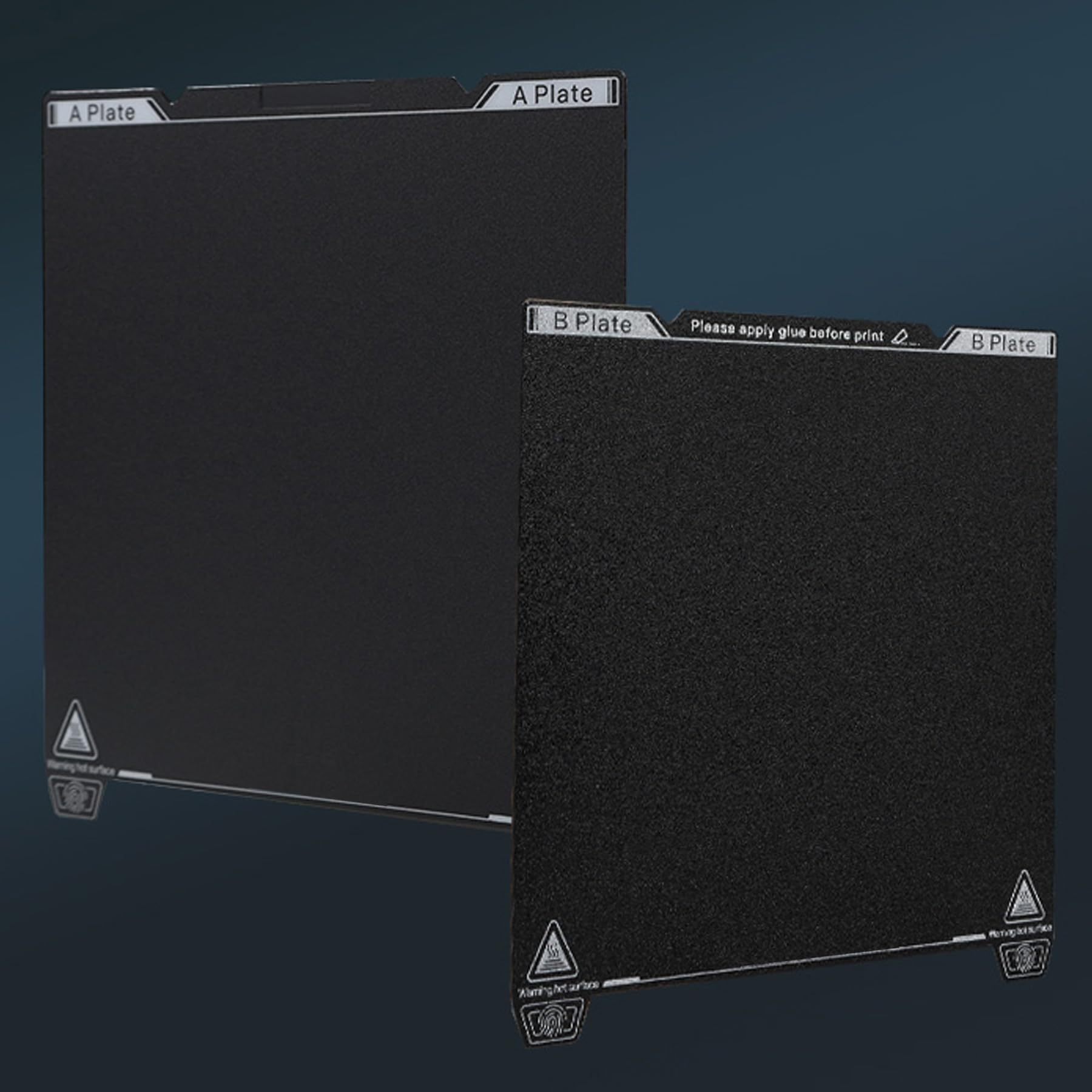 Doppel Seitiges Bauplatten für K1, 3D Drucker Strukturiertes PEI und Texturaufkleber Doppel Seitige Druckbett Plattform für K1C, Ender-3 S1, Ender-3 S1 Pro, Ender-5 S1, 235 x 235 mm