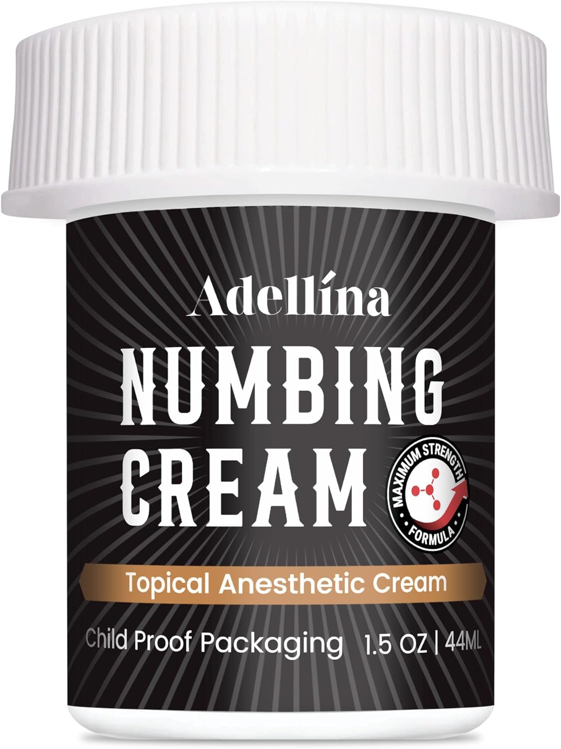 Numbing Cream Maximum Strength: Long Lasting Extra Relief with Arnica and Emu Oil 1.5oz/ 44ml Numbing Cream Maximum Strength: Long Lasting Extra Relief with Arnica and Emu Oil 1.5oz/ 44ml