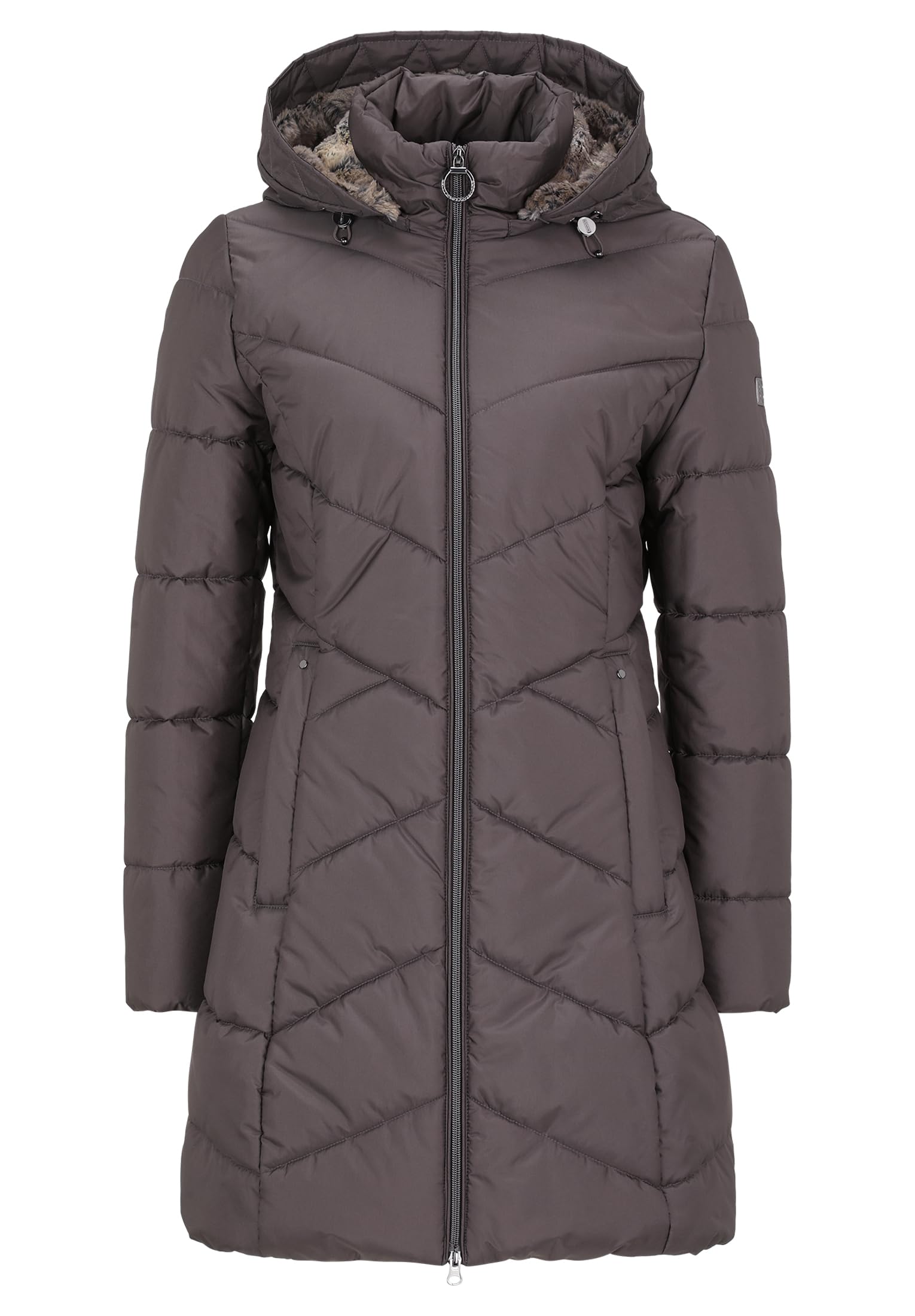 Betty Barclay Damen Outdoorjacke mit Abnehmbarer Kapuze