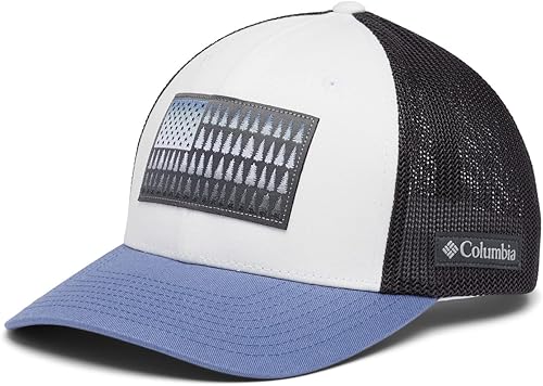 Miniatura 28 de Columbia Gorra de bola de malla con bandera de árbol-corona baja