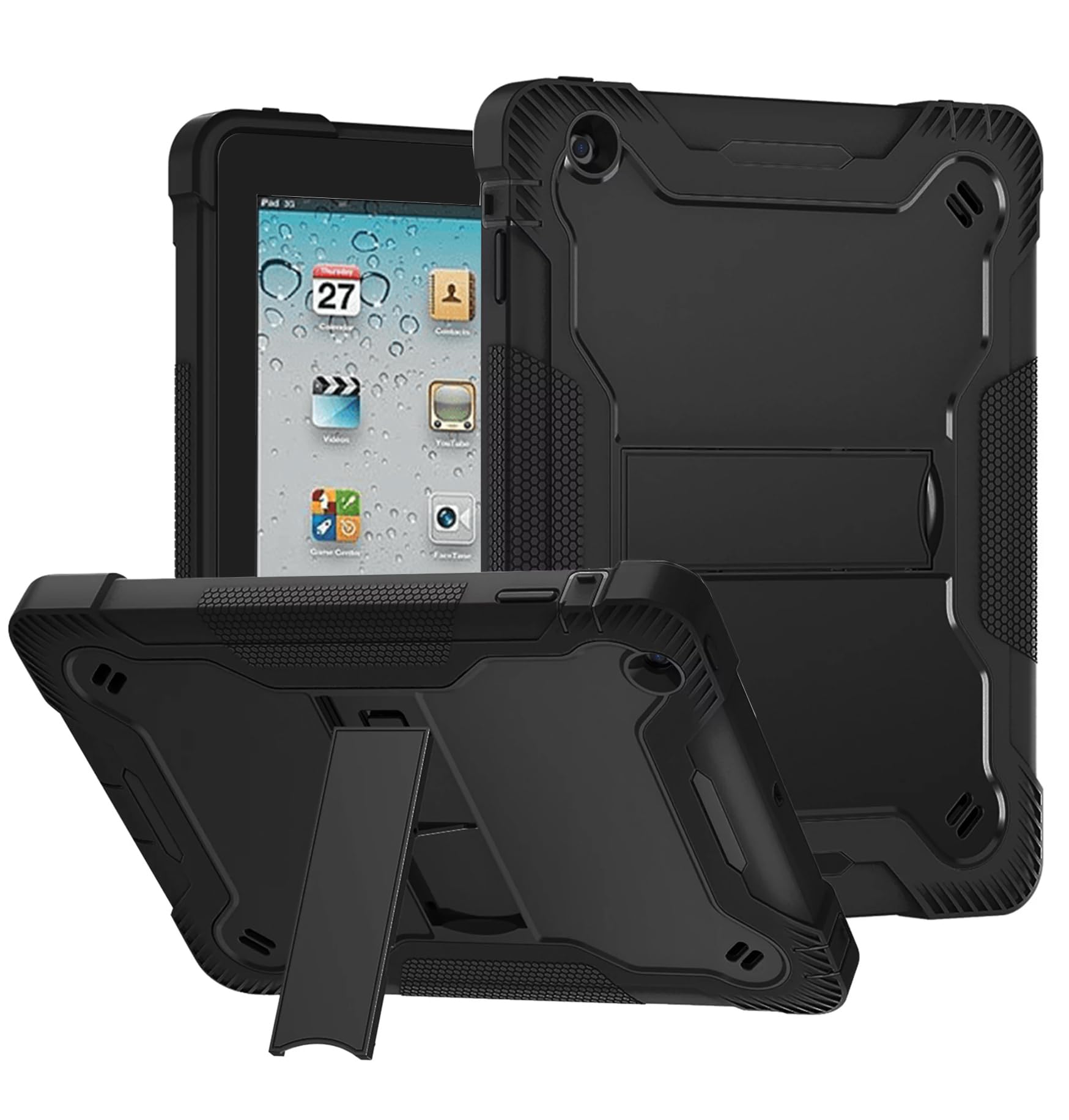 See full amazon price history chart for TGK Heavy Duty Shockproof Protection Kickstand Hybrid Case Cover for Apple iPad 2nd Gen 9.7 inch Black TGK Heavy Duty Shockproof Protection Kickstand Hybrid Case Cover for Apple iPad 2nd Gen 9.7 inch Black (B0CJRLHSHZ) Amazon Price History, Amazon Price Tracker