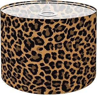 Lamp Shade Abstract Leopard pattern seamless design Drum Lampshades for ...