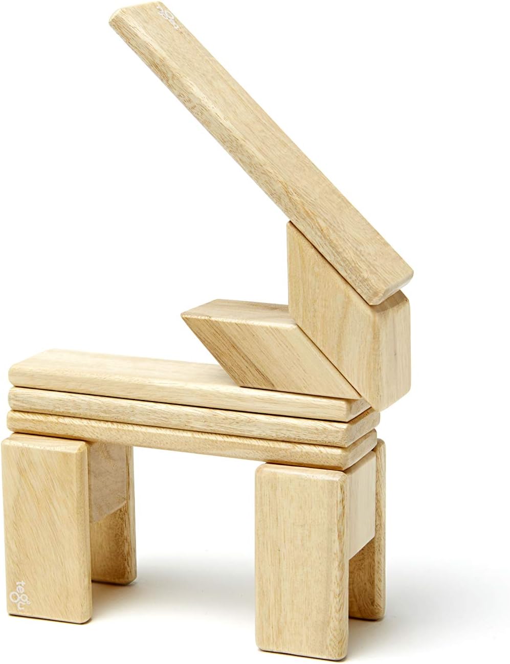 🛒 Crаzу Dеаlѕ 14 Piece Tegu Magnetic Wooden Block Set, Natural,14P-NAT-306T