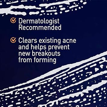 PanOxyl Antimicrobial Hydrating Acne Creamy Wash, 4% Benzoyl Peroxide, 6 Ounce (Pack of 2)