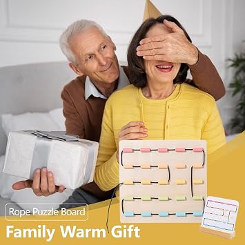 Rope Puzzle Board, Dementia Activities for Seniors