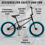 Cubsala Freestyle BMX Vélo, 18 20 Inch enfants vélo pour 5-13 ans vieux enfants et débutants niveau Rider, couleurs multiples