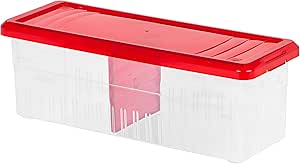Amazon.com: IRIS Ribbon Storage Box, Pack of 3, Red