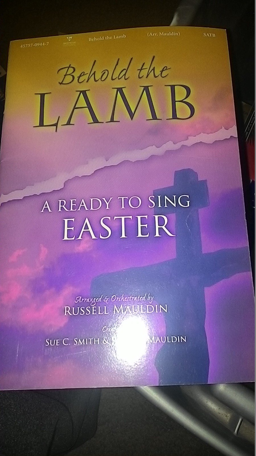 Behold the Lamb Choral Book (Ready to Sing)