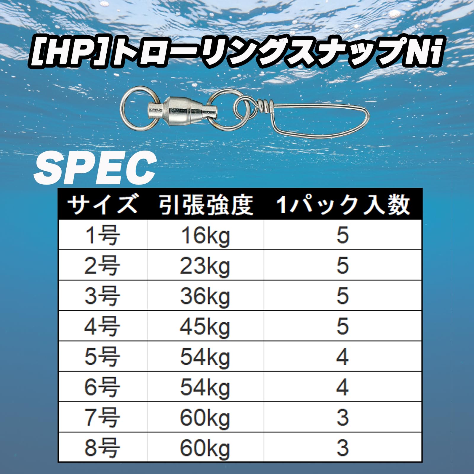 Amazon | YO-ZURI HPトローリングスナップNi 1号 | DUEL(デュエル