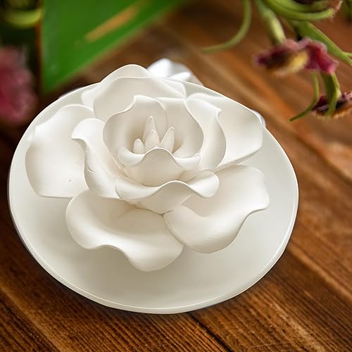 Miniatura 2 de Difusor pasivo para difusor de aceite esencial y cerámica, difusor de aceite no eléctrico para habitación pequeña, decoración de escritorio, baño