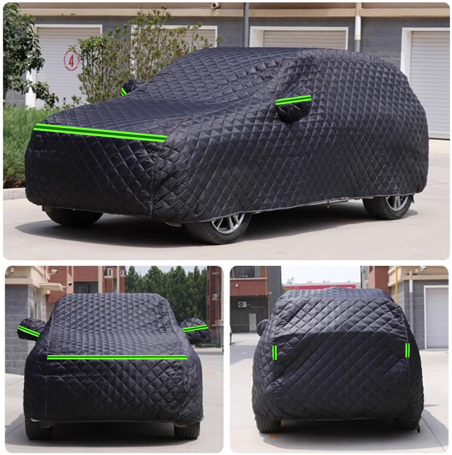 Telo Copriauto Antigrandine per Citroen DS3,Copertura Auto per Esterno,Impermeabile Resistente Alla Neve e Antigraffio,Protezione Invernale
