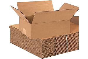 AVIDITI Shipping Boxes Medium 12"L x 9"W x 4"H for Sneakers